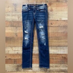 Rock Revival Joyelle Straight Jeans Size 27